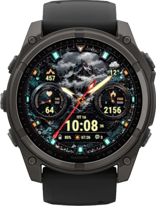 Циферблат DIALFORGE LIVE для Garmin fēnix 8 Solar 51mm