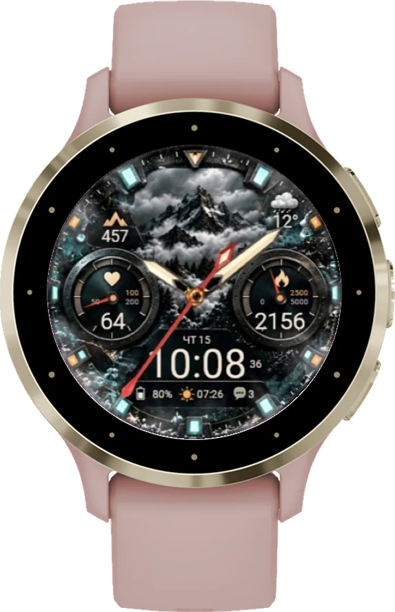 Циферблат DIALFORGE LIVE на Garmin Venu 3S