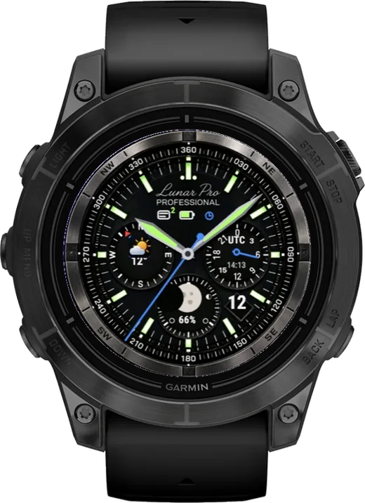 Циферблат ЛУНА для Garmin epix 2 Pro 47mm