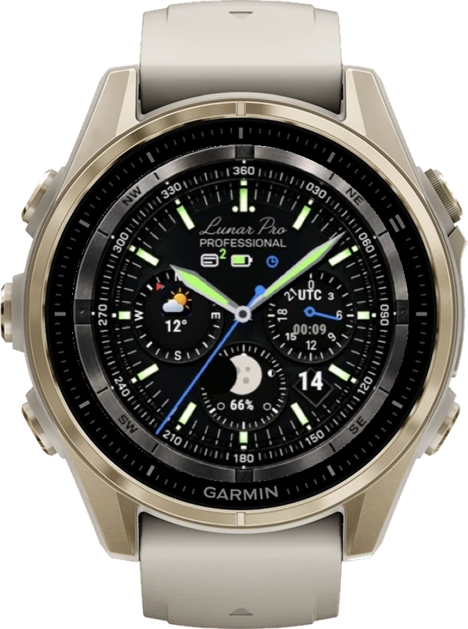 Циферблат ЛУНА на Garmin fēnix 8 43mm