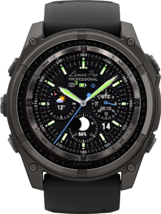 Циферблат ЛУНА для Garmin fēnix 8 Solar 51mm