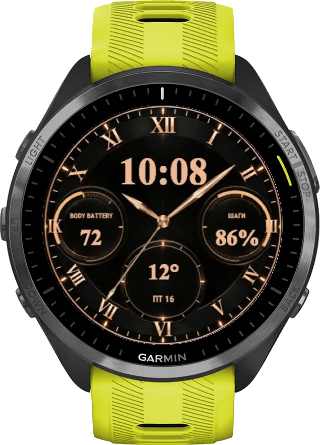 Циферблат МАЭСТРО на Garmin Forerunner 965