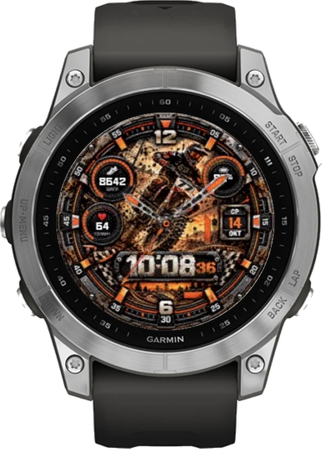 Циферблат МОТОКРОСС на Garmin fēnix 7 47mm