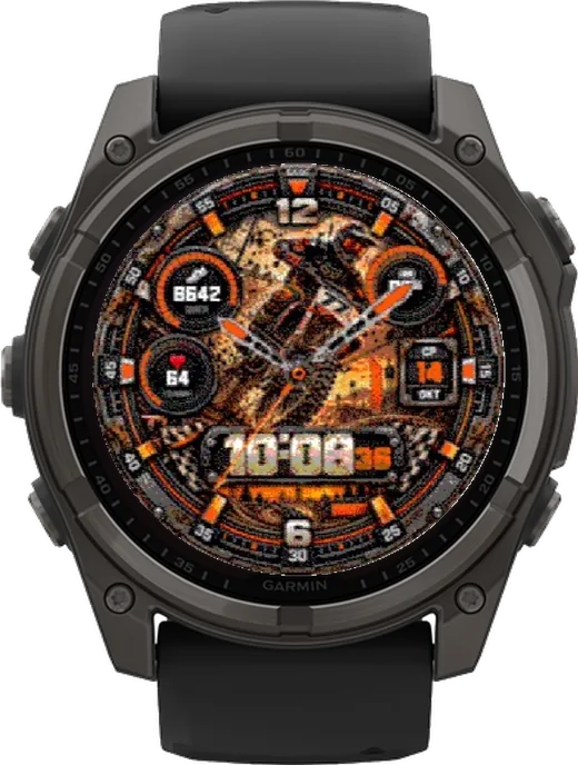 МОТОКРОСС на fēnix 8 Solar 51mm