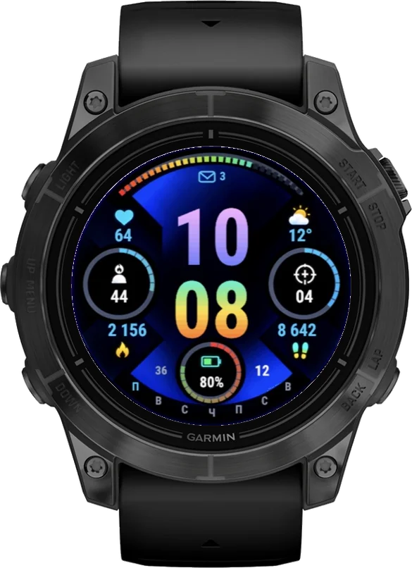 Циферблат СПЕКТР на Garmin epix 2 Pro 47mm
