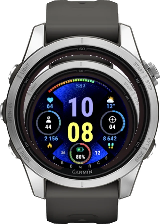 Циферблат СПЕКТР на Garmin fēnix 7S Pro 42mm