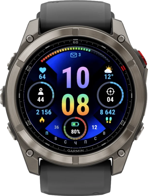 Циферблат СПЕКТР на Garmin fēnix 8 Pro 47/51mm