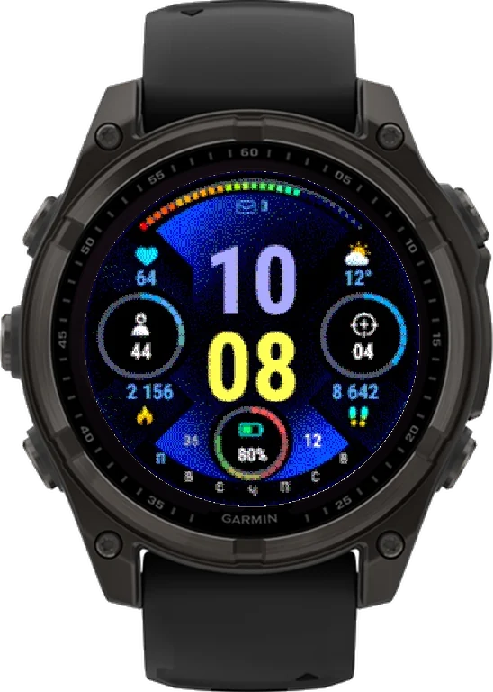 Циферблат СПЕКТР на Garmin fēnix 8 Solar 47mm