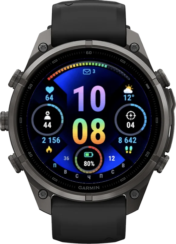 Циферблат СПЕКТР на Garmin fēnix 9 Pro 47mm