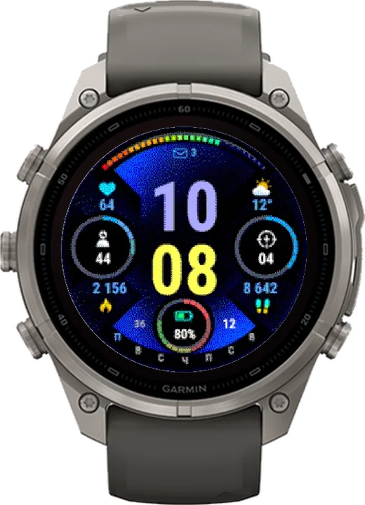 Циферблат СПЕКТР для Garmin fēnix 9 Pro Solar 47mm