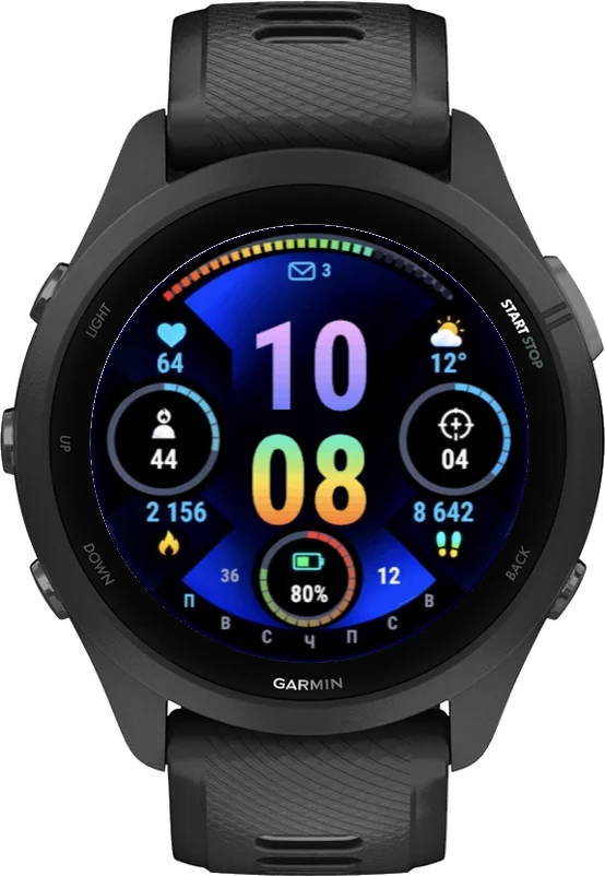 Циферблат СПЕКТР на Garmin Forerunner 265