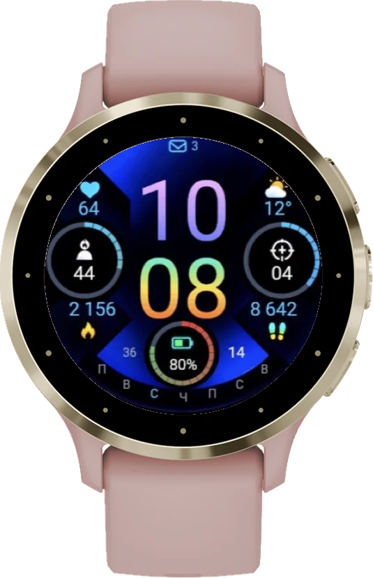 Циферблат СПЕКТР на Garmin Venu 3S