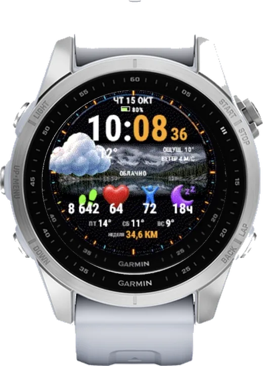 ОКНО на fēnix 7S 42mm