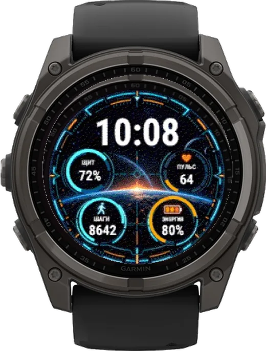 ОРБИТА на fēnix 8 Solar 51mm