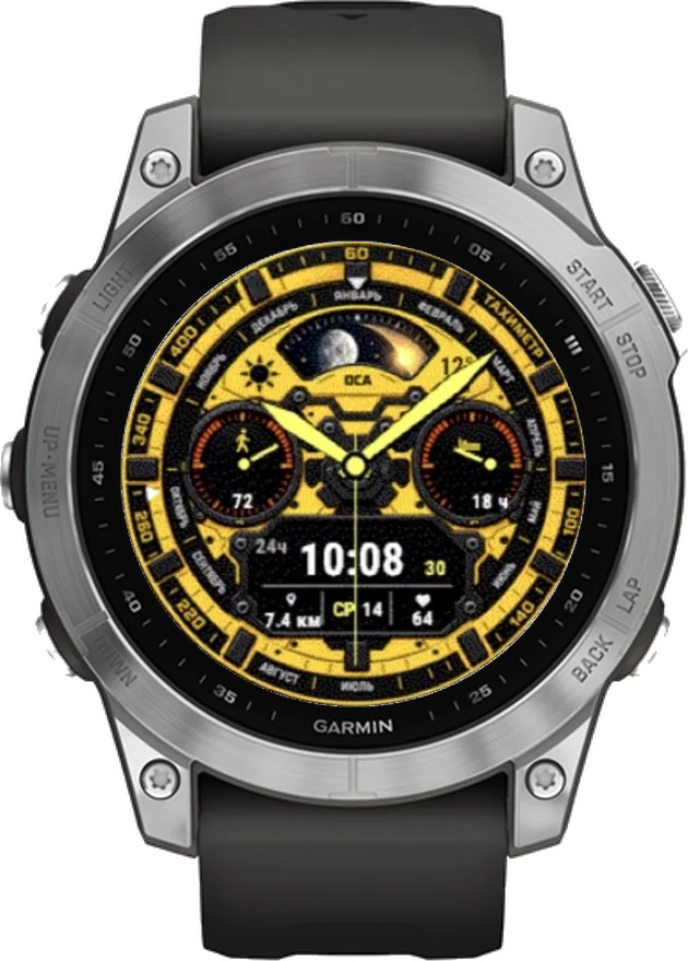 Циферблат ОСА на Garmin fēnix 7 47mm