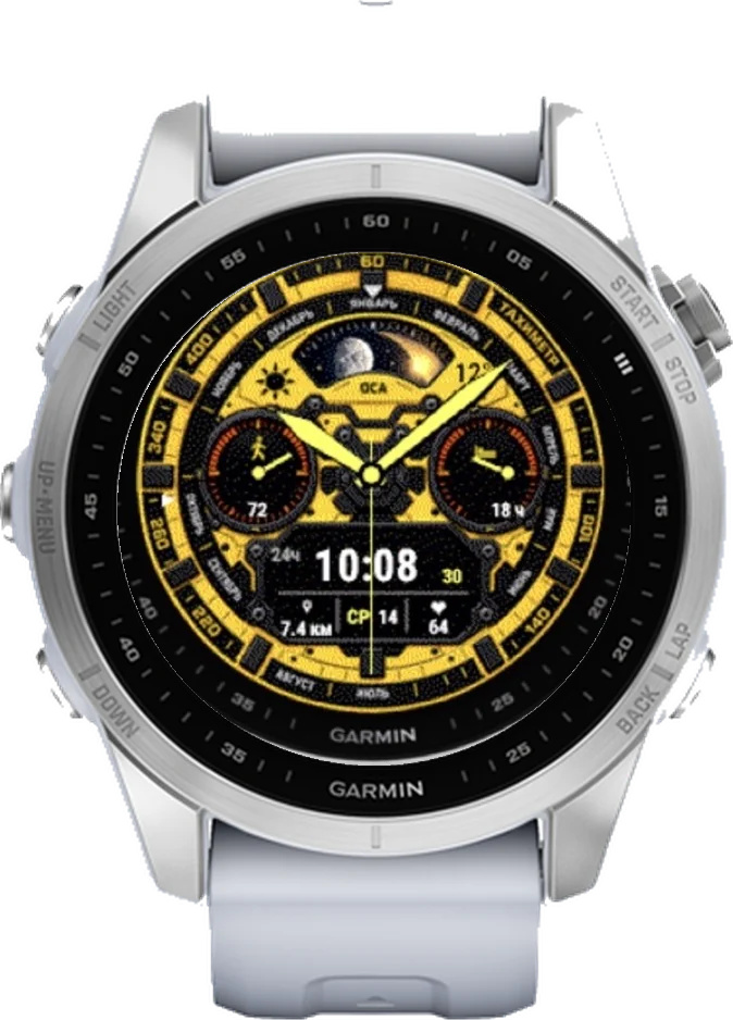 Циферблат ОСА на Garmin fēnix 7S 42mm