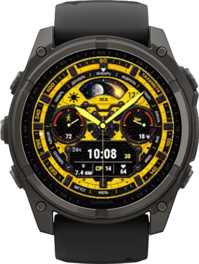 Циферблат ОСА на Garmin fēnix 8 Solar 51mm