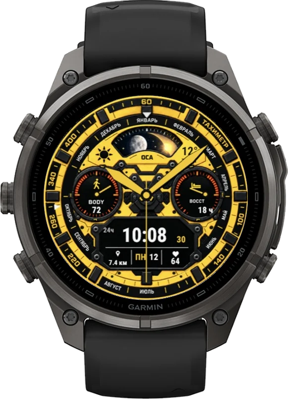 Циферблат ОСА на Garmin fēnix 9 Pro 47mm