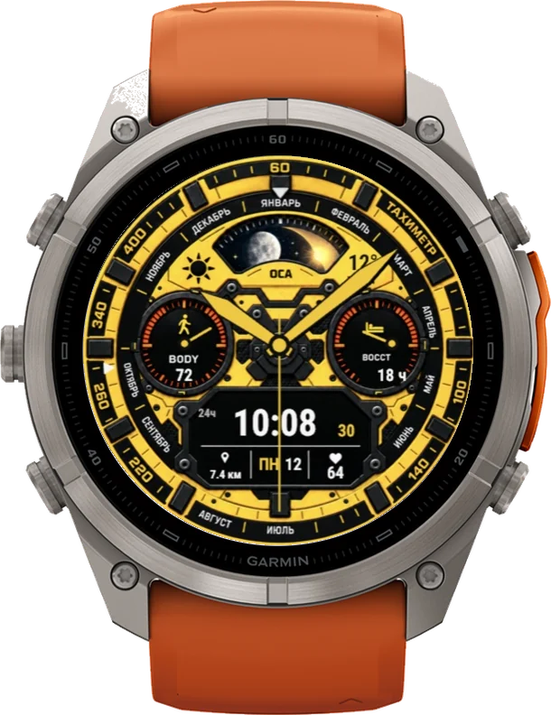Циферблат ОСА на Garmin fēnix 9 Pro 51mm