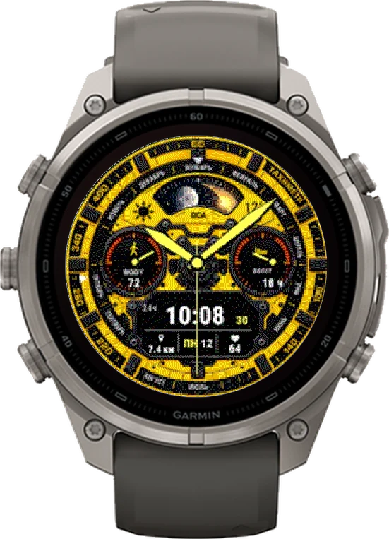 Циферблат ОСА на Garmin fēnix 9 Pro Solar 47mm