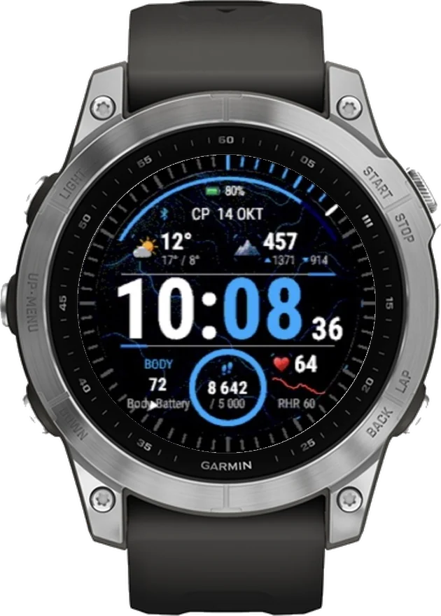 Циферблат Outdoor на Garmin fēnix 7 47mm