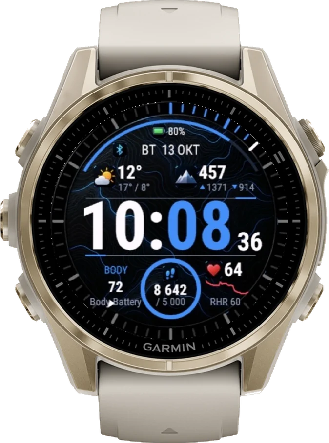 Циферблат Outdoor на Garmin fēnix 8 43mm