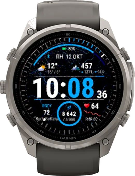 Outdoor на fēnix 9 Pro Solar 51mm