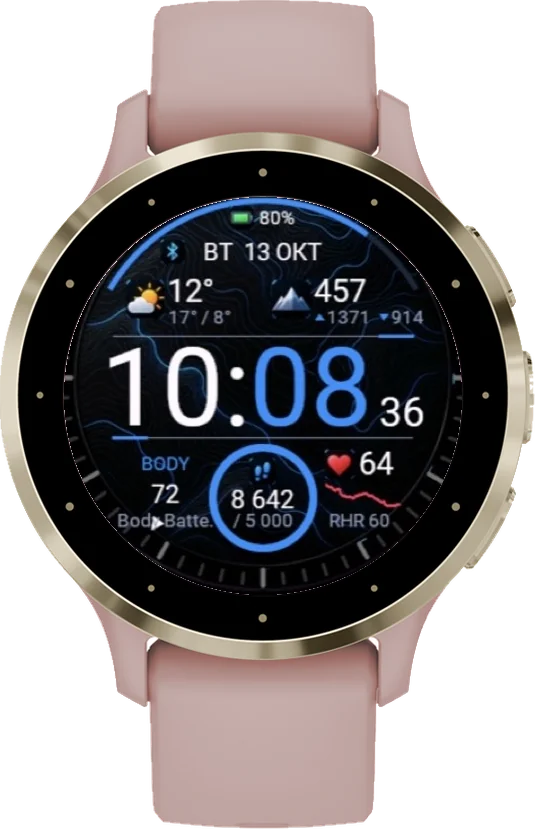 Циферблат Outdoor на Garmin Venu 3S