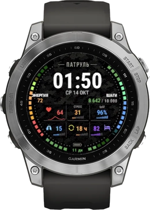 Циферблат ПАТРУЛЬ для Garmin fēnix 7 47mm