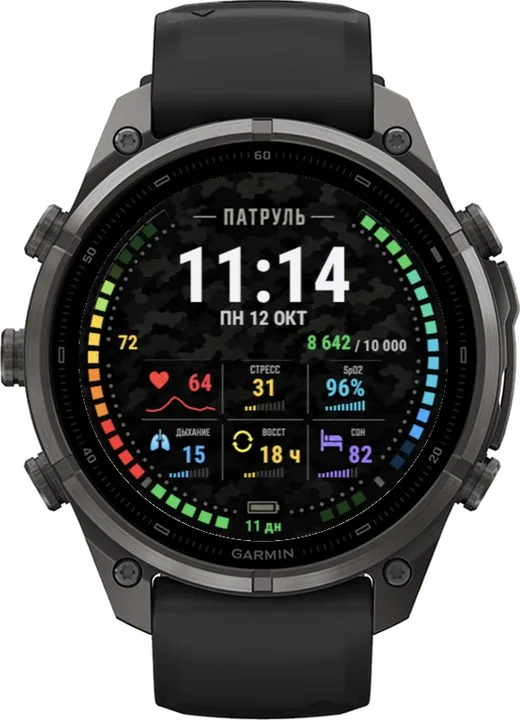 Циферблат ПАТРУЛЬ для Garmin fēnix 9 Pro 47mm