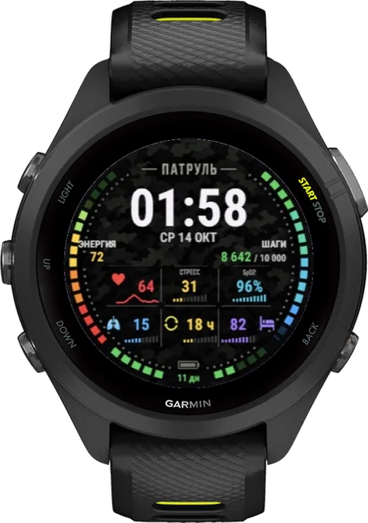 ПАТРУЛЬ на Forerunner 265S