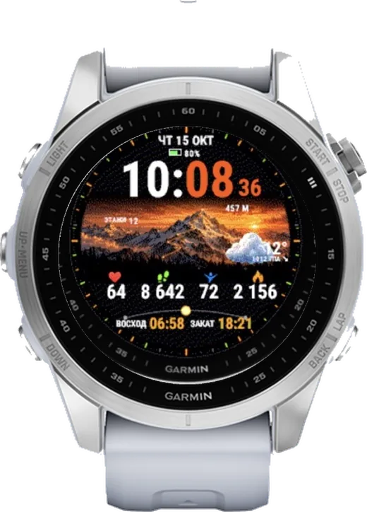 Циферблат ПЕРЕВАЛ для Garmin fēnix 7S 42mm