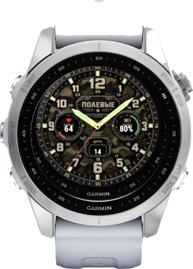 Циферблат ПОЛЕВЫЕ на Garmin fēnix 7S 42mm
