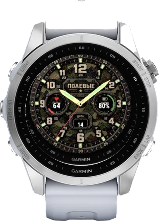 Циферблат ПОЛЕВЫЕ для Garmin fēnix 7S 42mm