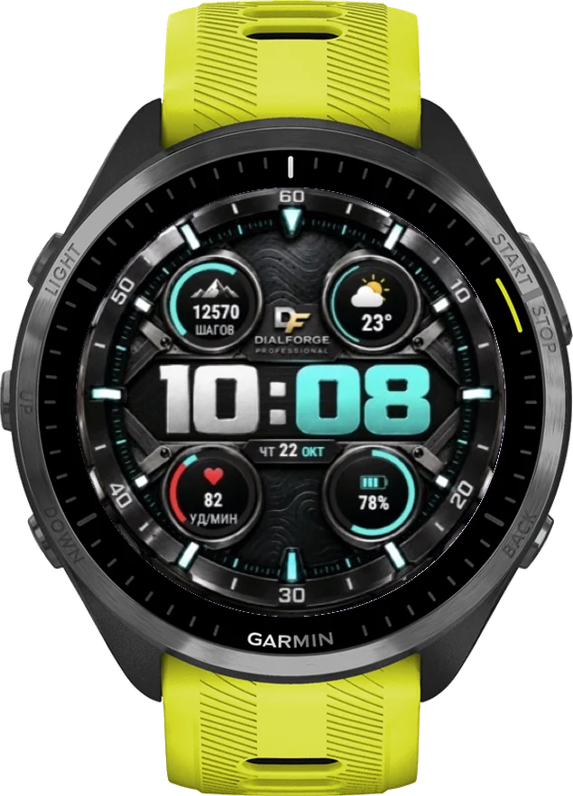 Циферблат РЕЙД на Garmin Forerunner 965
