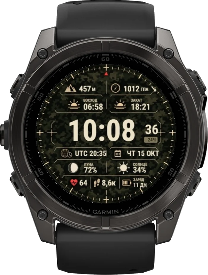 Циферблат РУБЕЖ на Garmin fēnix 8 47/51mm