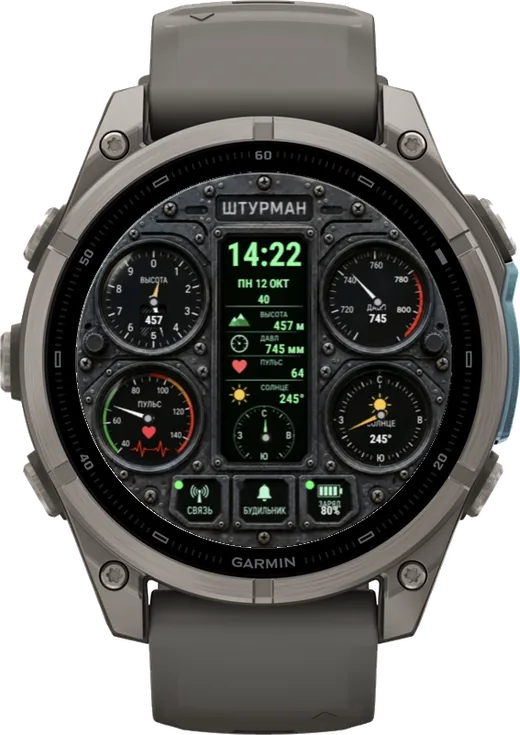 Циферблат ШТУРМАН для Garmin fēnix 9 47/51mm