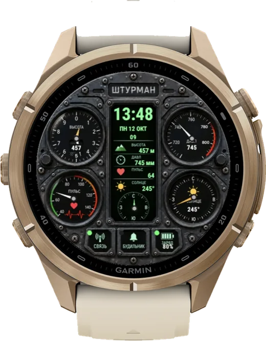 Циферблат ШТУРМАН для Garmin fēnix 9 Pro 43mm