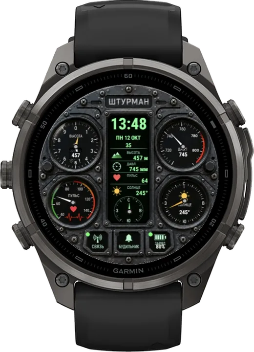 Циферблат ШТУРМАН для Garmin fēnix 9 Pro 47mm