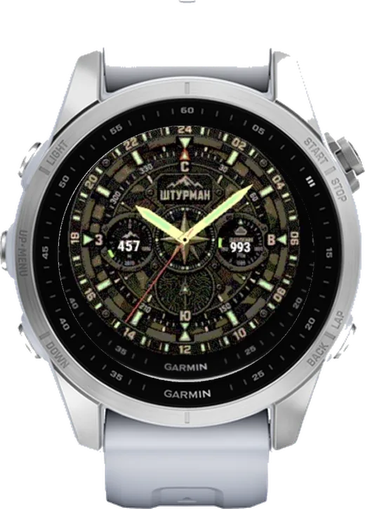 ШТУРМАН-ХАКИ на fēnix 7S 42mm