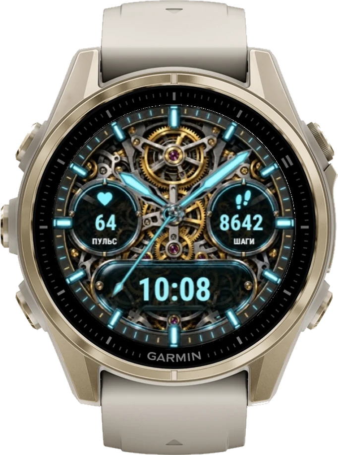 Циферблат СКЕЛЕТОН на Garmin fēnix 8 43mm