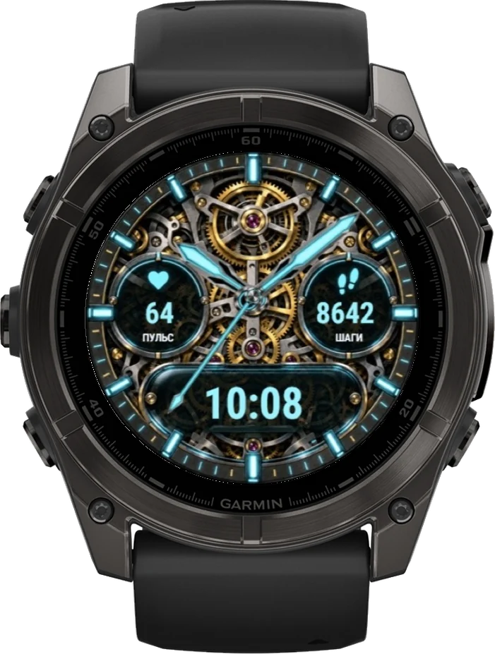 Циферблат СКЕЛЕТОН на Garmin fēnix 8 47/51mm