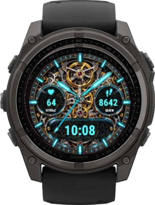 СКЕЛЕТОН на fēnix 8 Solar 51mm