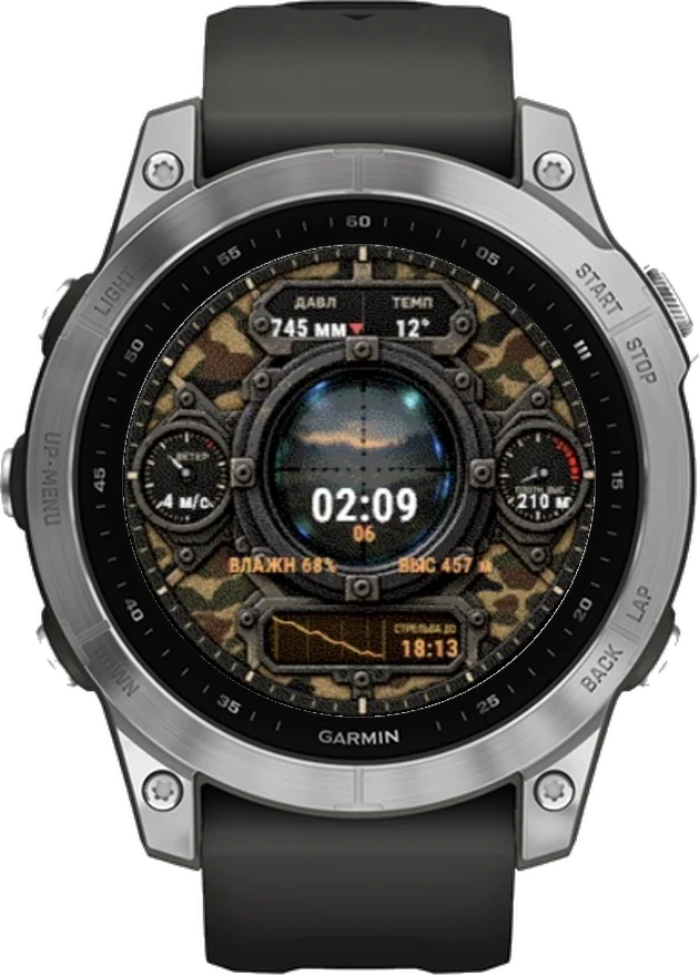 Циферблат СНАЙПЕР на Garmin fēnix 7 47mm