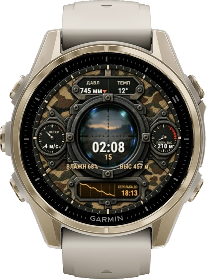 Циферблат СНАЙПЕР на Garmin fēnix 8 43mm