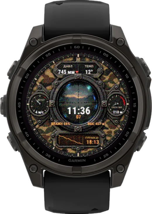 Циферблат СНАЙПЕР для Garmin fēnix 8 Solar 47mm