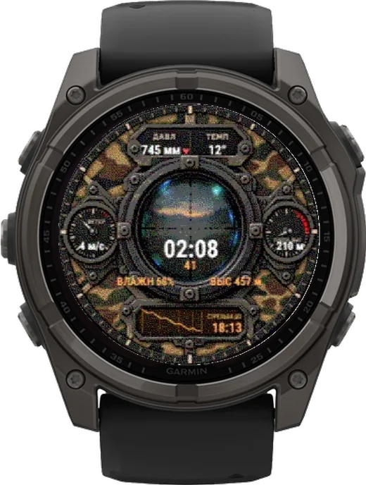 Циферблат СНАЙПЕР для Garmin fēnix 8 Solar 51mm