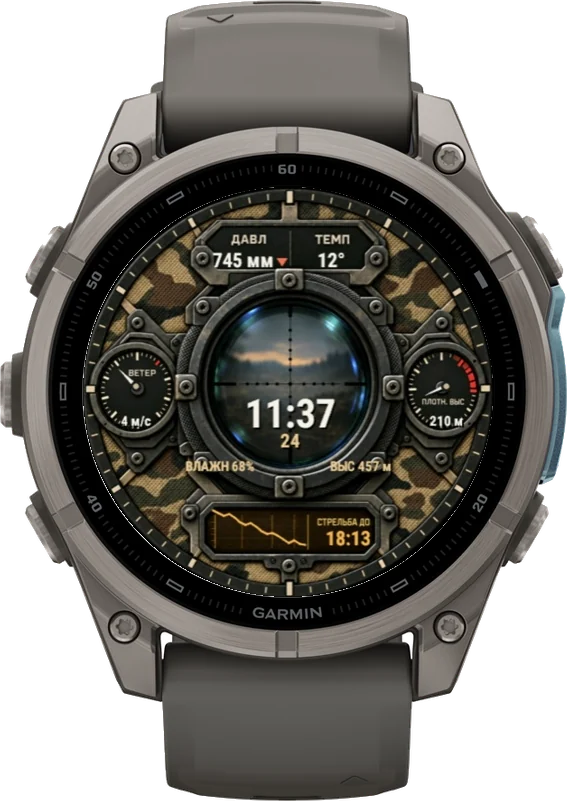 Циферблат СНАЙПЕР на Garmin fēnix 9 47/51mm