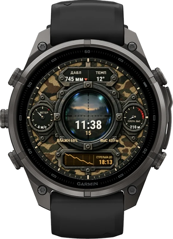 Циферблат СНАЙПЕР на Garmin fēnix 9 Pro 47mm