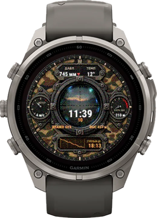 Циферблат СНАЙПЕР для Garmin fēnix 9 Pro Solar 47mm